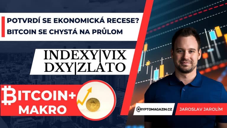 Analýza📈: Potvrdí se ekonomická recese? | Bitcoin se chystá na průlom 38 000 dolarů | Těžaři zlata