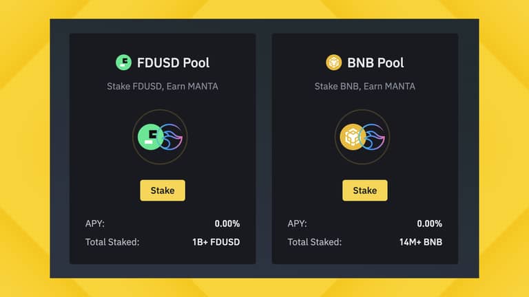 Binance Launchpool představuje Token Manta (MANTA) – lze získat zdarma