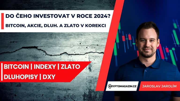 Analýza📈: Do čeho investovat v roce 2024, když udeří recese? | Bitcoin, akcie a zlato v korekci