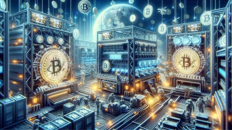 bitcoin těžba btc akcie