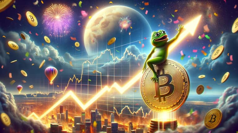 pepe coin kryptoměna meme bitcoin