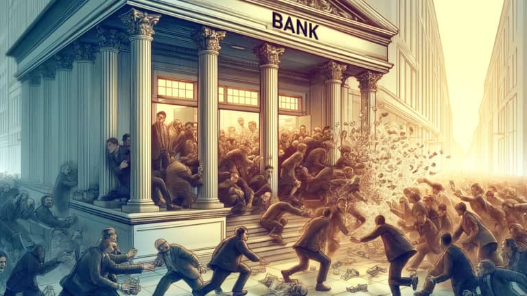 run na banku banka dalle