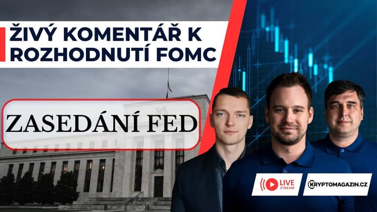 🔴Zasedání Fed: Živý komentář k měnově-politickému rozhodnutí FOMC | Výhled pro vývoj úrokových sazeb