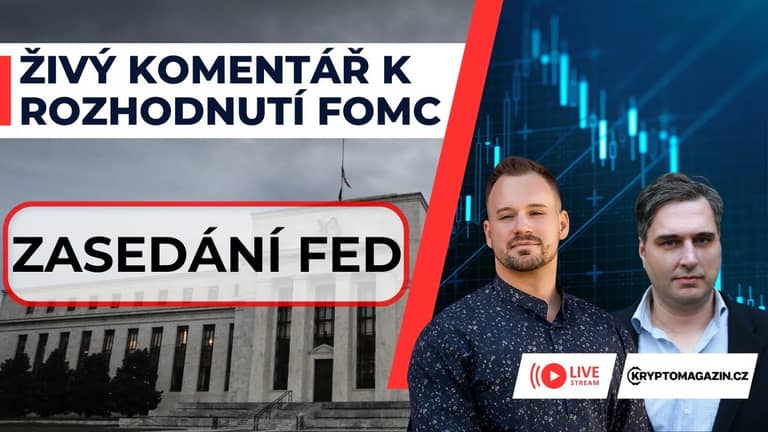 🔴Zasedání Fed: Živý komentář k měnově-politickému rozhodnutí FOMC | Kdy poprvé klesnou sazby?