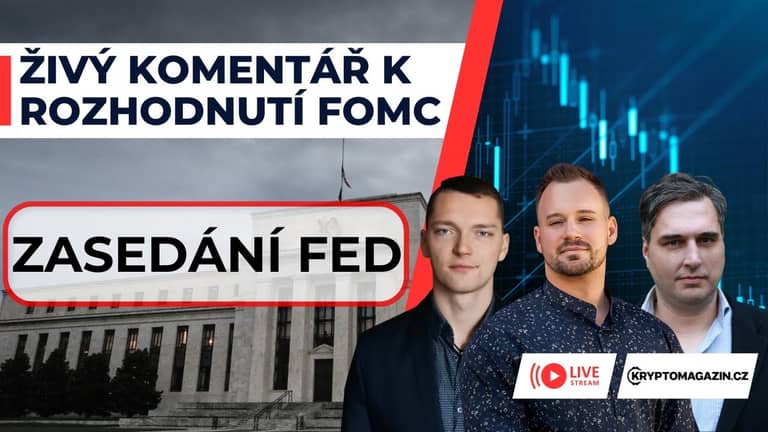 🔴Zasedání Fed: Živý komentář k měnově-politickému rozhodnutí FOMC: Jak hluboko sazby klesnou?