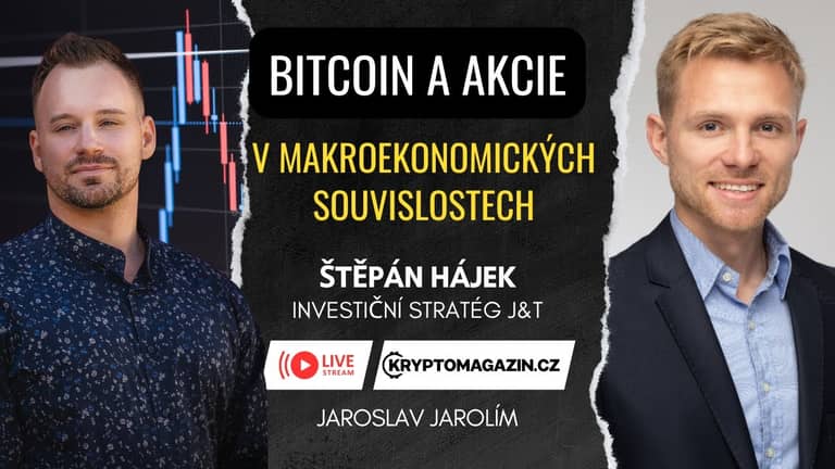 🔴Bitcoin a akcie v makroekonomických souvislostech: Co finanční trhy žene nahoru?