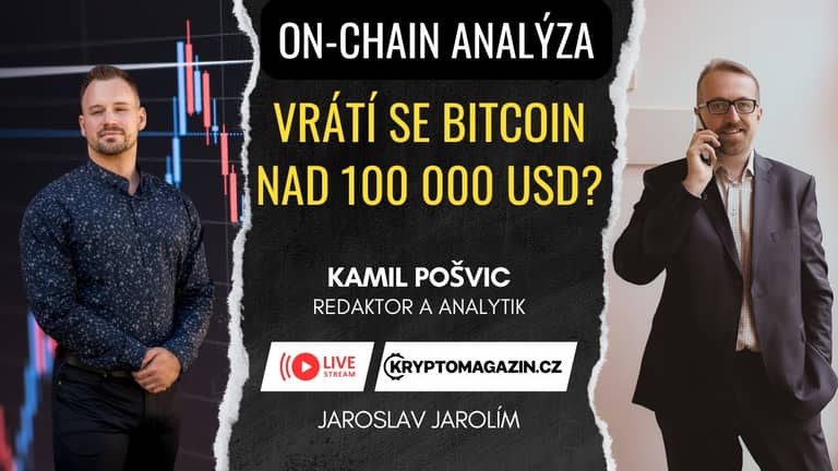 🔴📊On-chain analýza: Vrátí se bitcoin nad 100 000 USD? 📈