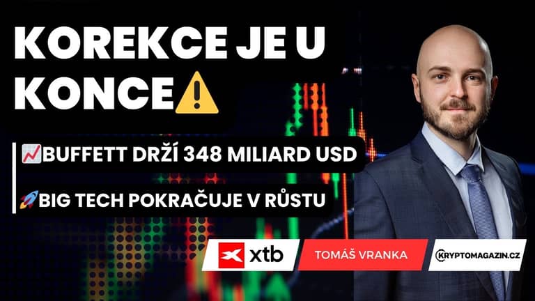 Tomáš Vranka: Korekce na akciových trzích končí!