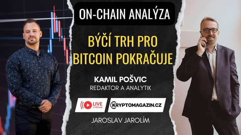 On-chain analýza: Býčí trh pro bitcoin pokračuje!