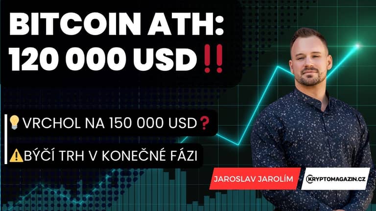 Bitcoin na cenovém rekordu: 120 000 USD!