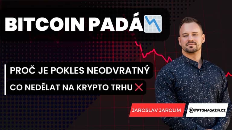Bitcoin padá: Proč je pokles nevyhnutelný?