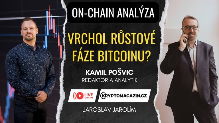 On-chain analýza: Blíží se vrchol růstové fáze bitcoinu?