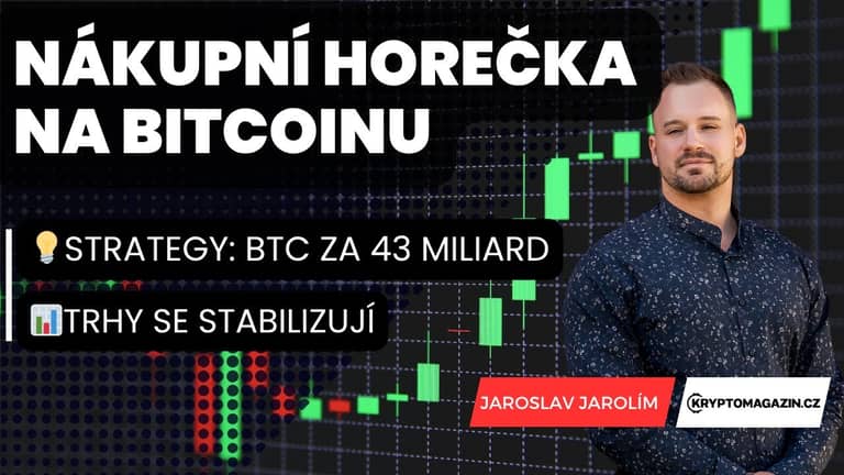 Strategy koupilo bitcoin za 43 miliard USD během 9 měsíců: Jak nákupy fungují?