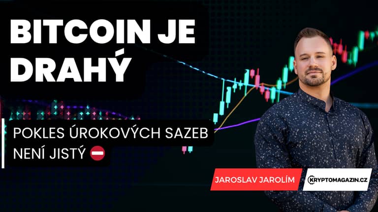 Bitcoin je drahý! Pokles úrokových sazeb není jistý