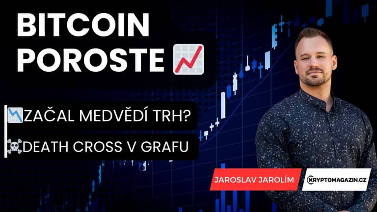 Bitcoin teď poroste! Medvědí trh a death cross v grafu