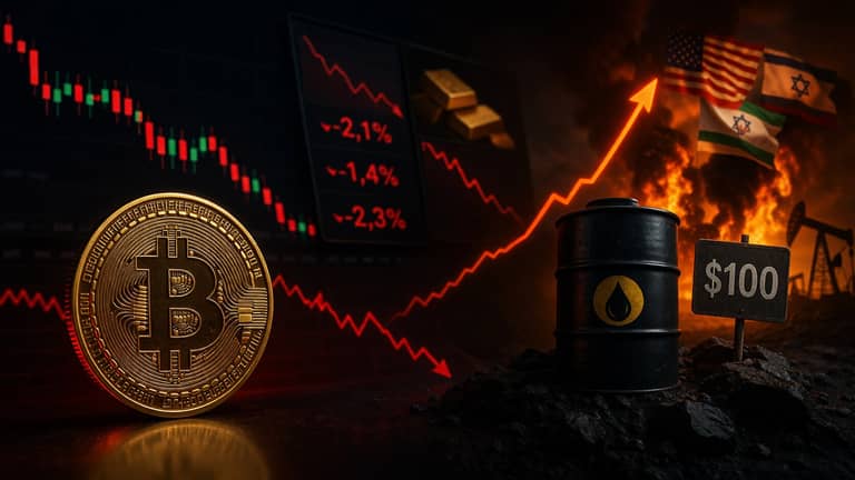 bitcoin pokles ropa dalle