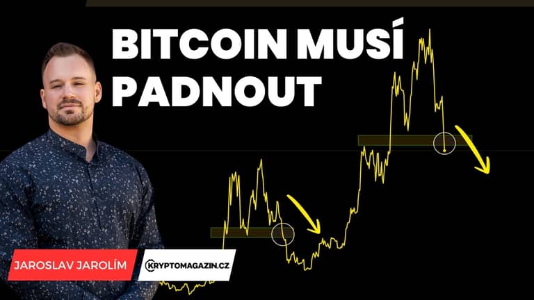 Bitcoin musí padnout o -30 % na 52 000 USD