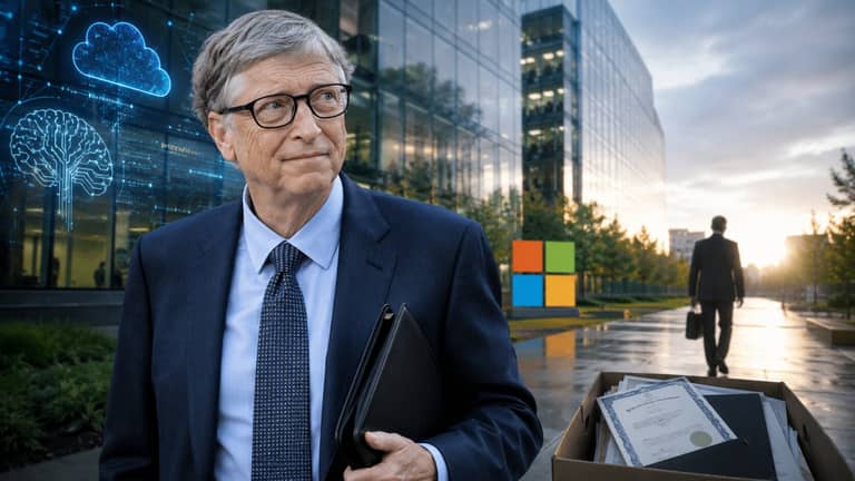 bill gates Microsoft akcie dalle