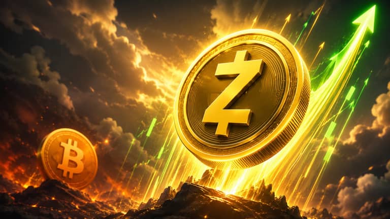 zcash bitcoin růst dalle