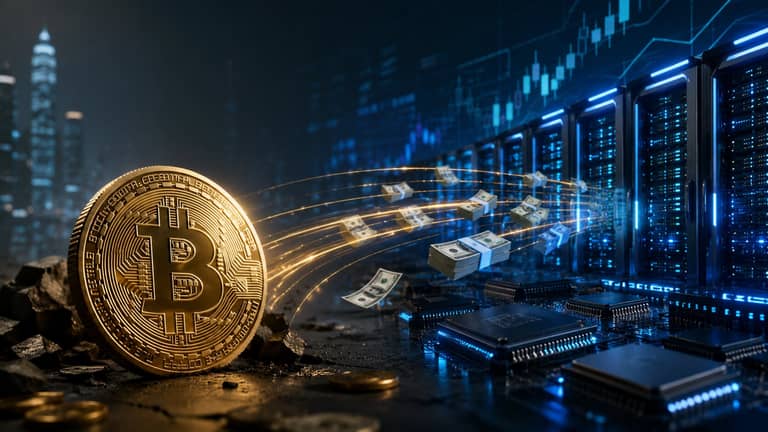 bitcoin ai akcie dalle