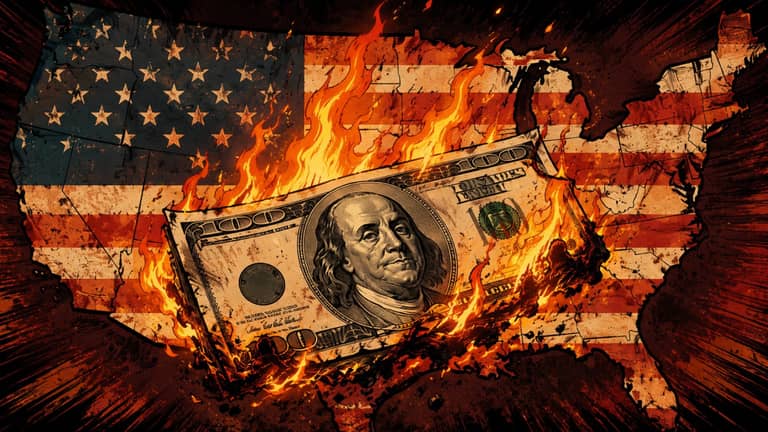 USA DLUH amerika ekonomika