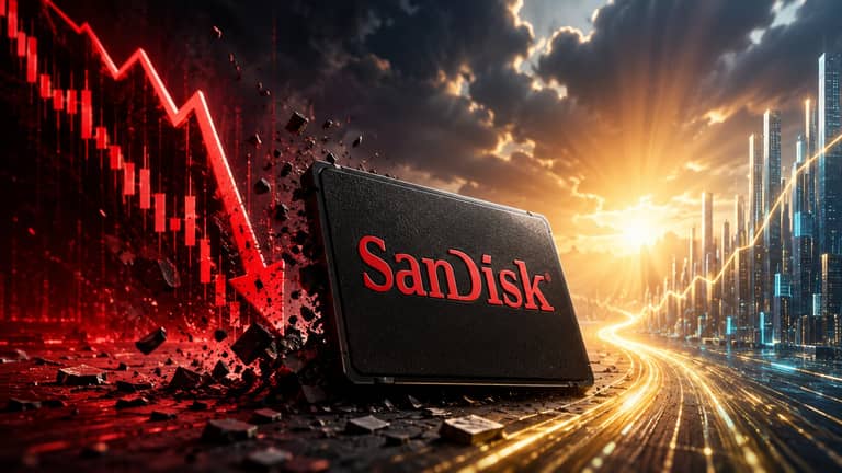 Sandisk po 50% propadu - vyplatí se nakoupit akcie?