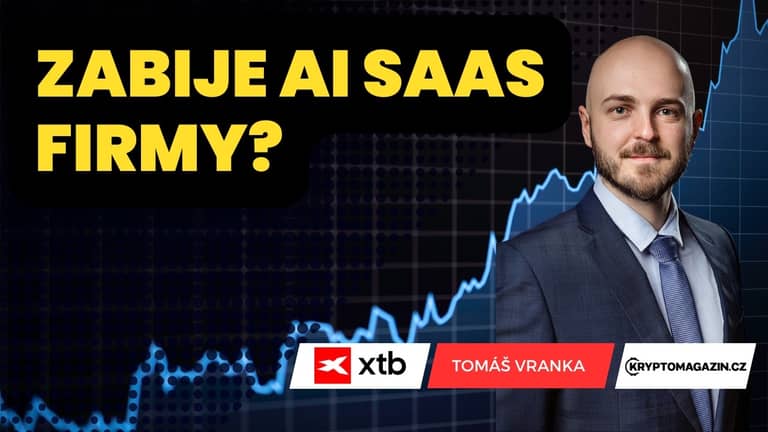 Zabije AI SaaS firmy? Softwarové akcie jsou v největší slevě