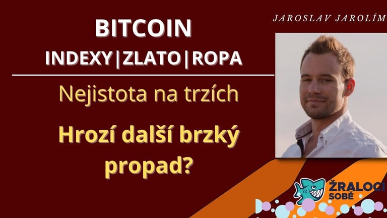 18.09.22 Video analýza: Bitcoin, SPX, Nasdaq, zlato – Nejistota na trzích, hrozí další propad?