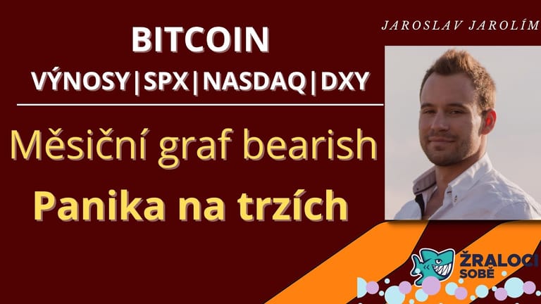 02.10.22 Video analýza (BTC, DXY, SPX): Měsiční graf bearish – Panika na trzích