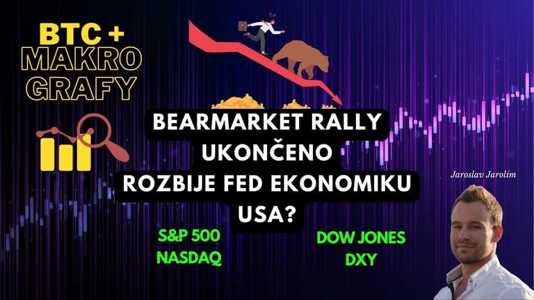 18.12.22 Video analýza: Bitcoin + makro grafy – Bearmarket rally ukončeno – rozbije Fed ekonomiku USA?