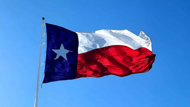 texas vlajka lone star