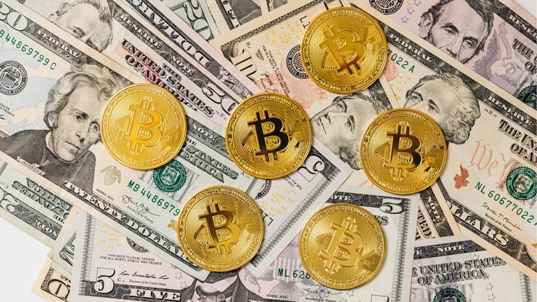 bitcoin btc průzkum bohatství dolar