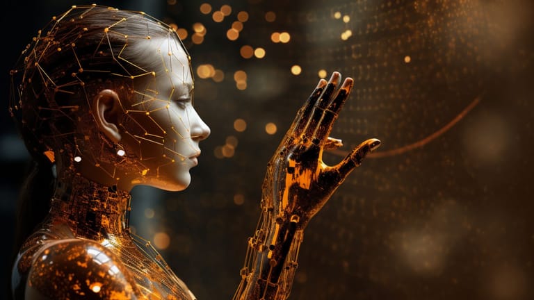 zlato umělá inteligence AI drahé kovy předpověď