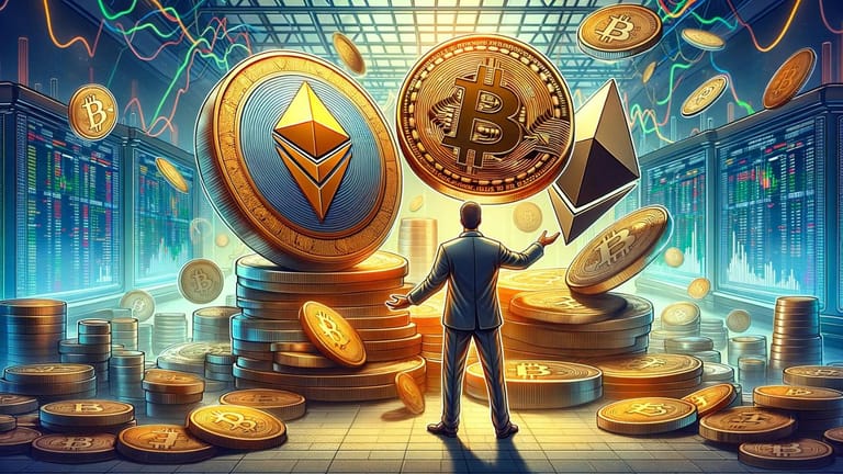 bitcoin ethereum institucionální investice