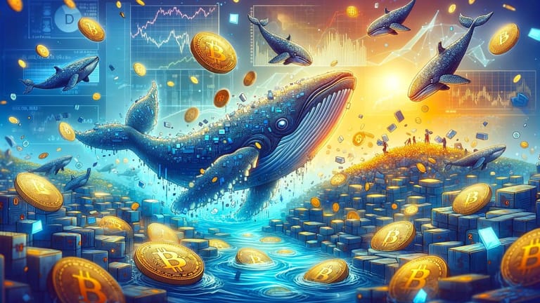 velryby bitcoin btc kryptomeny
