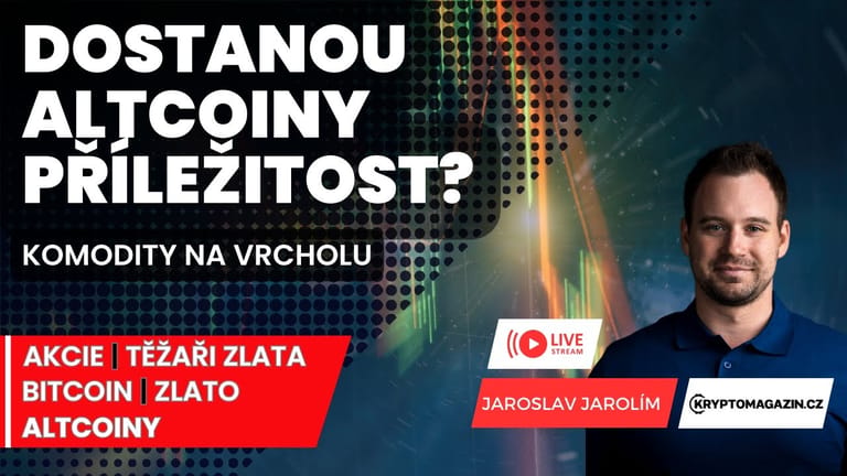 🔴Indikuje bitcoin dominance altcoinovou sezónu? Stříbro a zlato na vrcholu