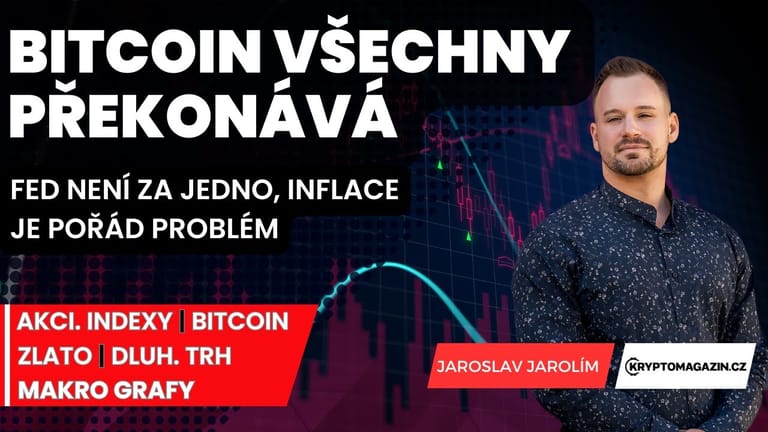 🚀Bitcoin je nejvýkonnější aktivum v roce 2024 | Fed je rozpolcený, inflace je pořád problém