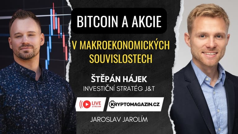 🔴Bitcoin a akcie v makroekonomických souvislostech: Co finanční trhy žene nahoru?