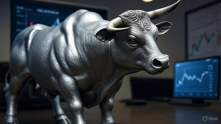 Stříbro se pokouší překonat hladinu 37 USD. Může být i letos jedním z nejvykonnějších aktiv?