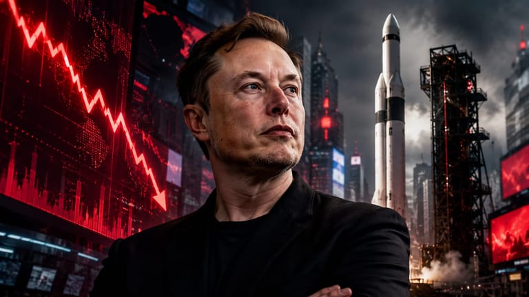 Elon Musk spacex dalle
