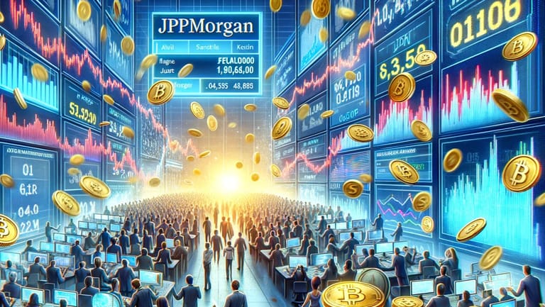JPMorgan kryptoměny bitcoin retail