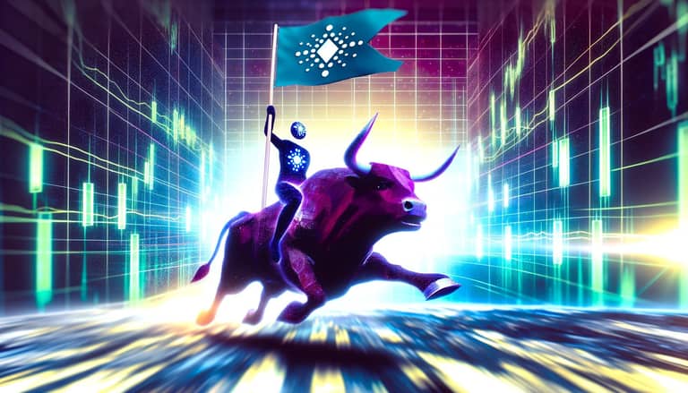 Růst ceny Cardano (ADA)
