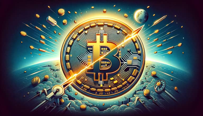 Halving bitcoinu (DALL)