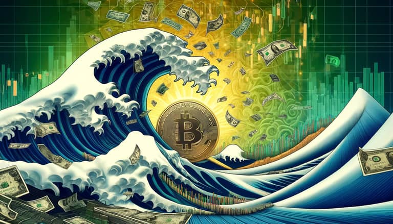 Příliv peněz do bitcoinových ETF
