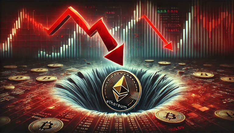 Ethereum na 40měsíčním minimu, blíží se nové dno?