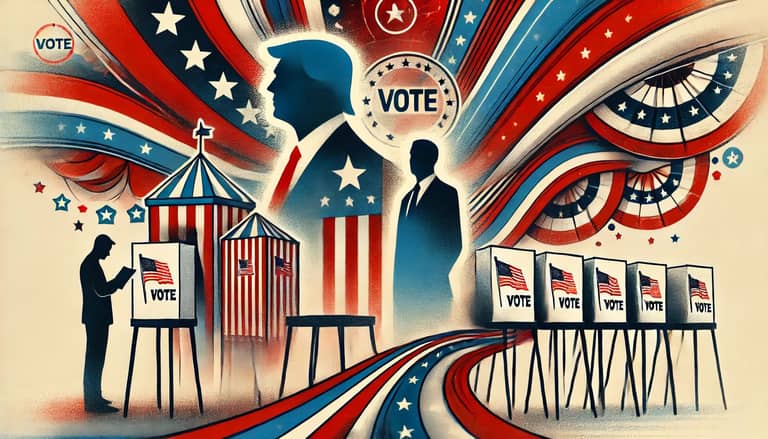 Donald Trump vede nad Kamala Harris