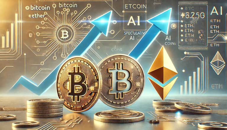 bitcoin, eth, růst, mince
