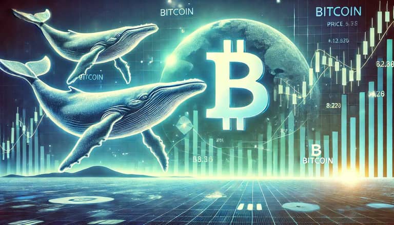 bitcoin, velryby, růst, universe