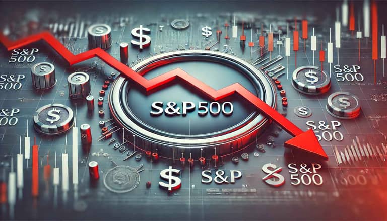 s&p 500, pád, trh, ekonomika