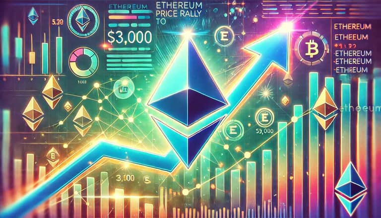 eth, rostoucí graf, 3K, Ethereum